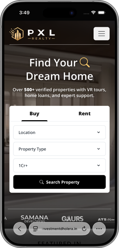 App feature screen